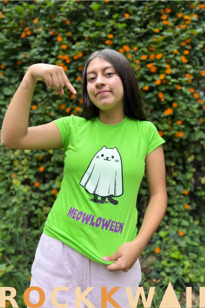 Playera "Meowloween"